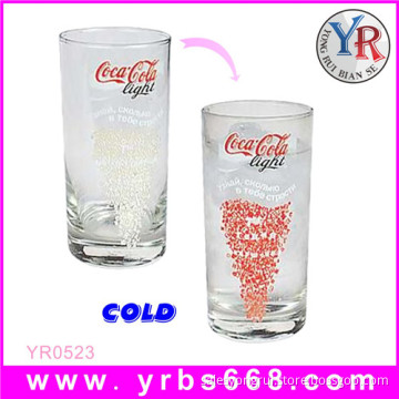 Wonderful Design Color Changing Glass Mug for Promotion